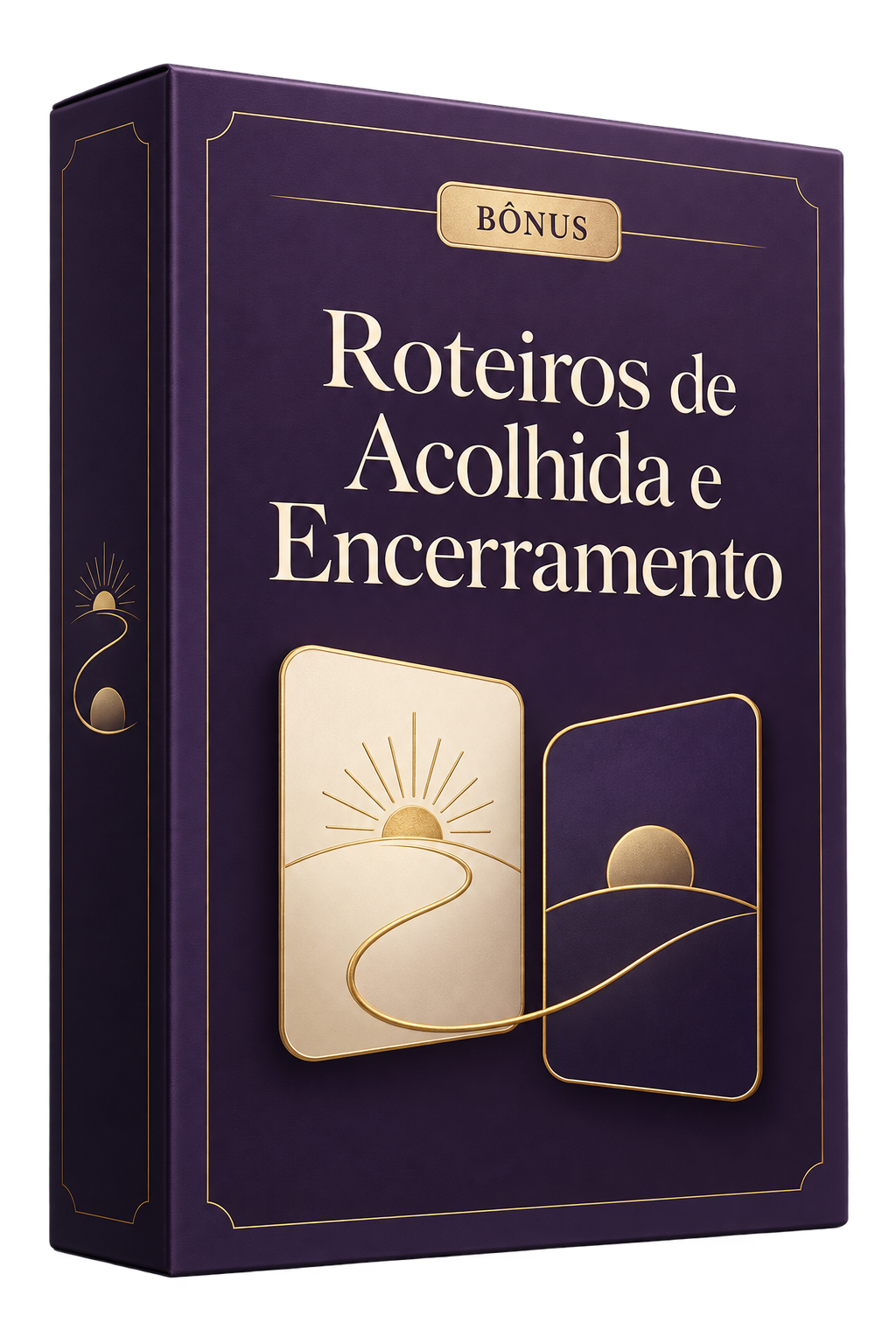 Mockup do bônus Roteiros de Acolhida e Encerramento
