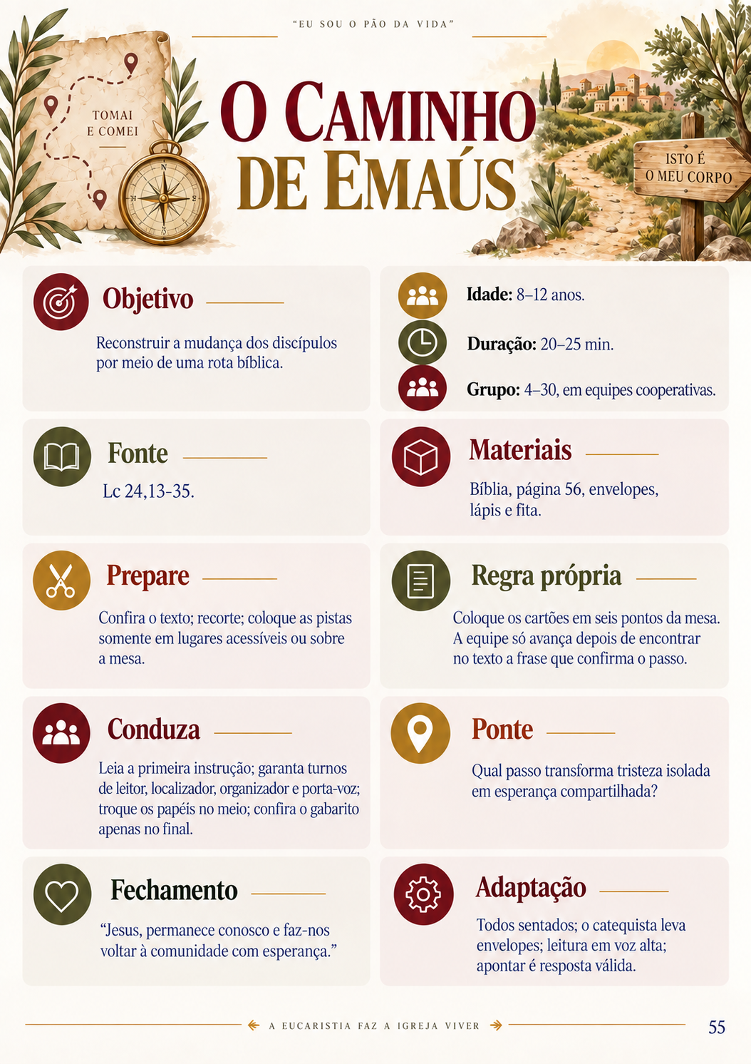 Guia O Caminho de Emaús