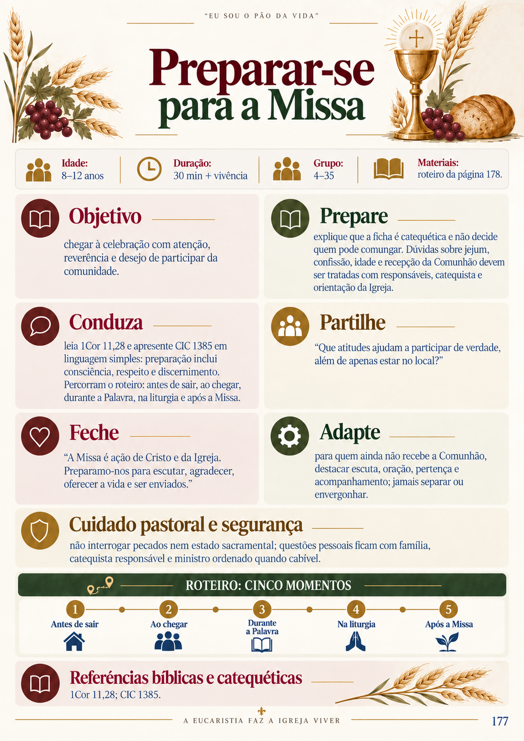 Preparar-se para a Missa